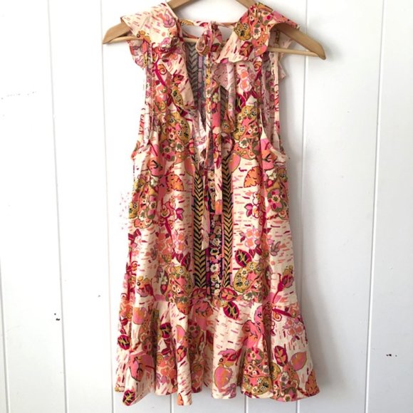 Free People Summer In Tulum Tunic/Dress - Picture 9 of 16